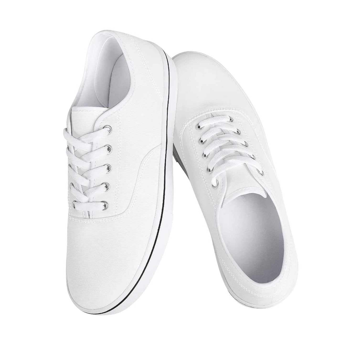 Custom Skate Shoes Canvas - White D3S Colloid Colors