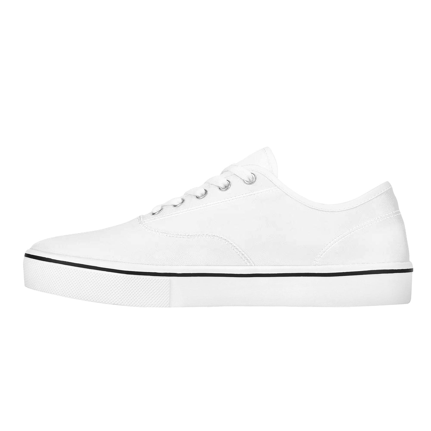 Custom Skate Shoes Canvas - White D3S Colloid Colors