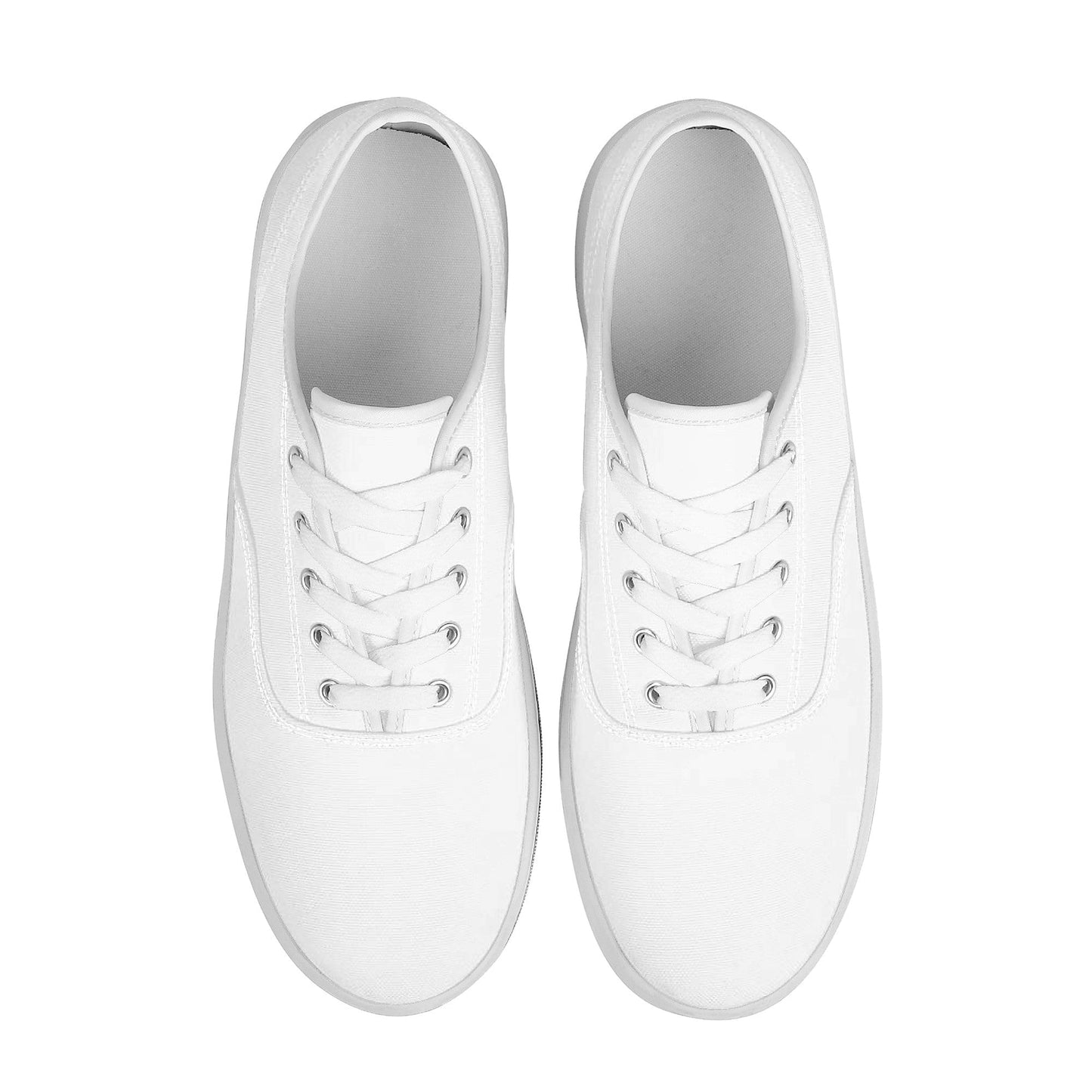 Custom Skate Shoes Canvas - White D3S Colloid Colors