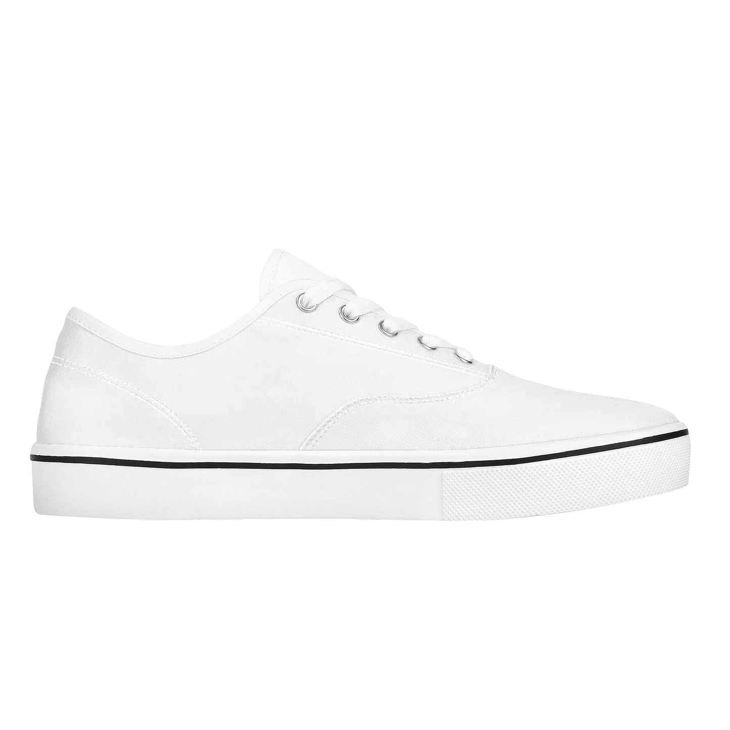 Custom Skate Shoes Canvas - White D3S Colloid Colors