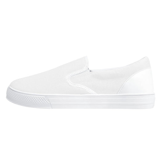 Custom Slip on Sneakers - White D31 Colloid Colors