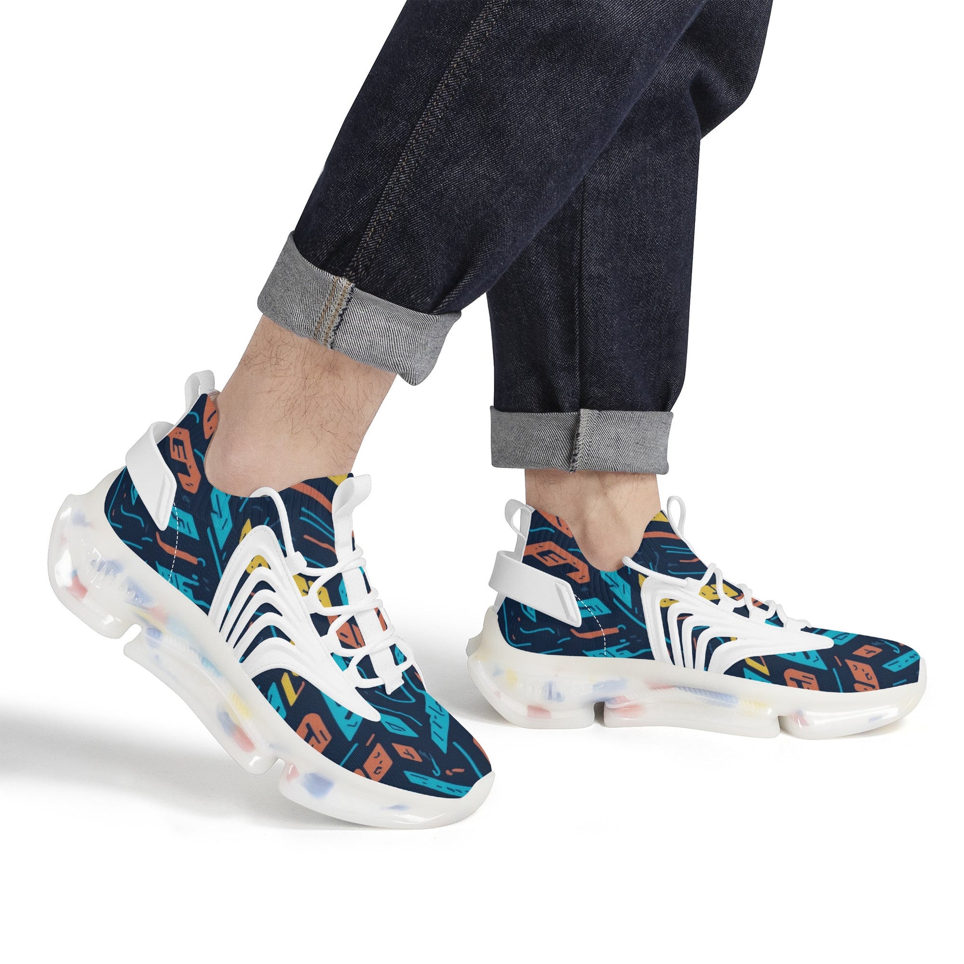 Designer Airo Style Sneakers -SF S35 X1 Colloid Colors