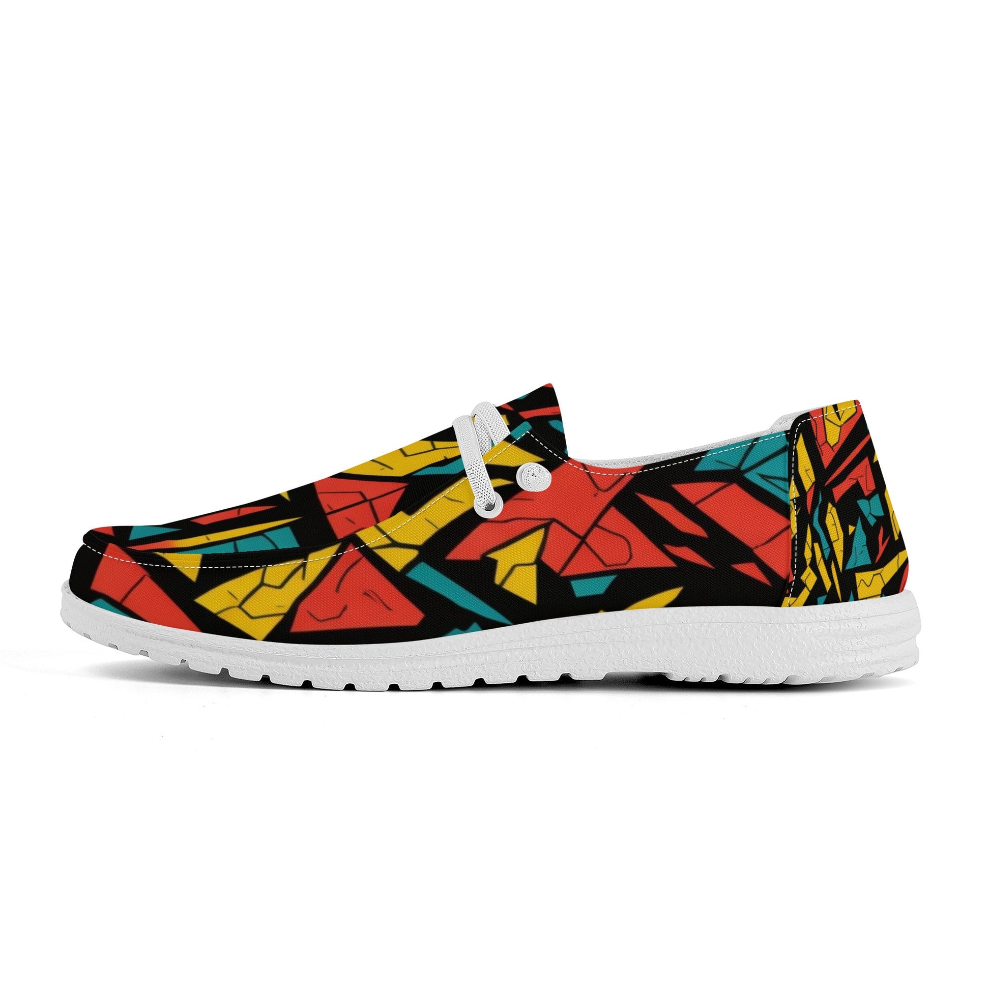Designer Canvas Loafers Slip On -SF S34 X1 Colloid Colors