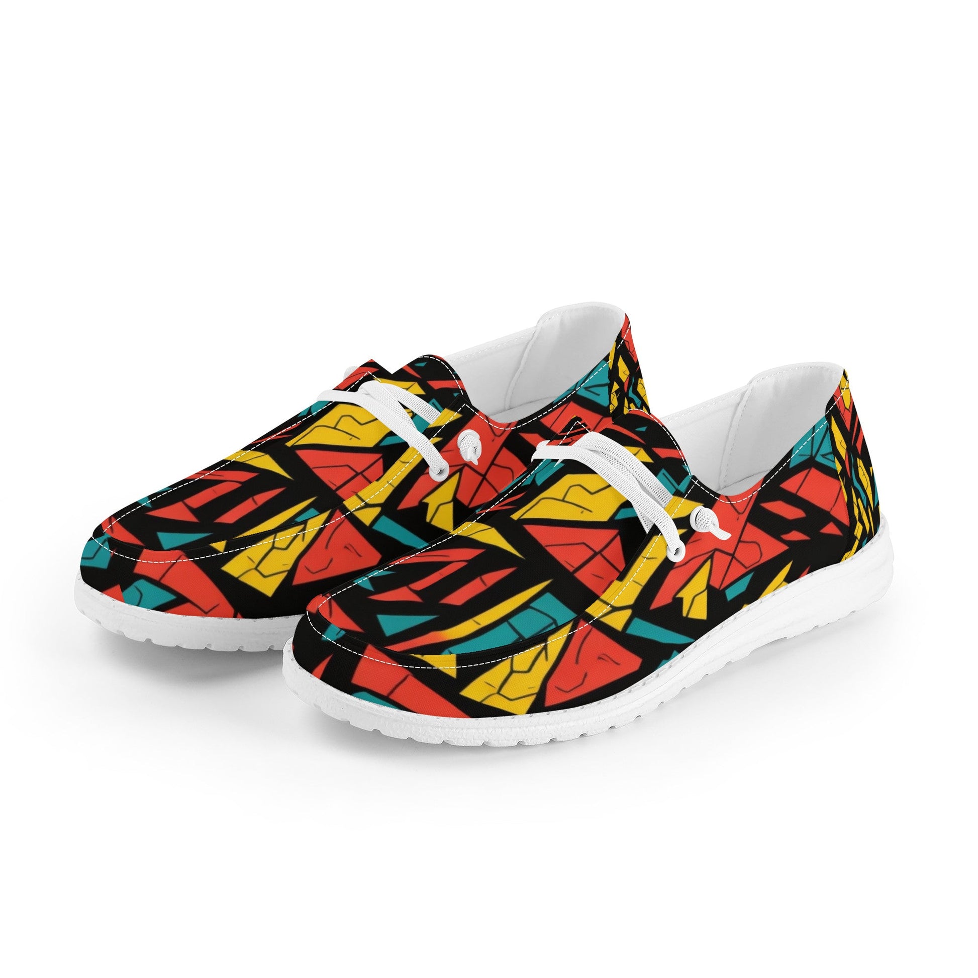 Designer Canvas Loafers Slip On -SF S34 X1 Colloid Colors