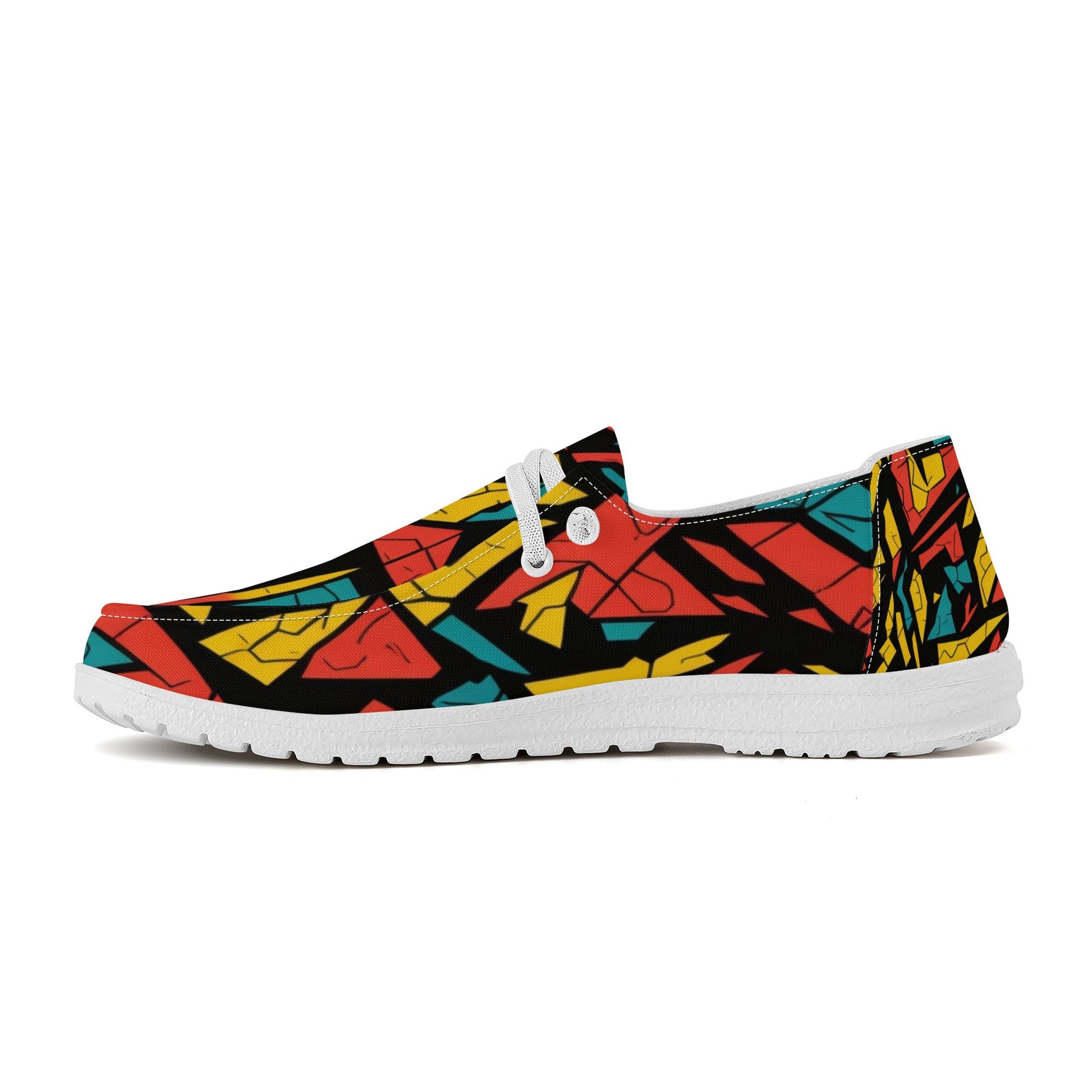 Designer Canvas Loafers Slip On -SF S34 X1 Colloid Colors