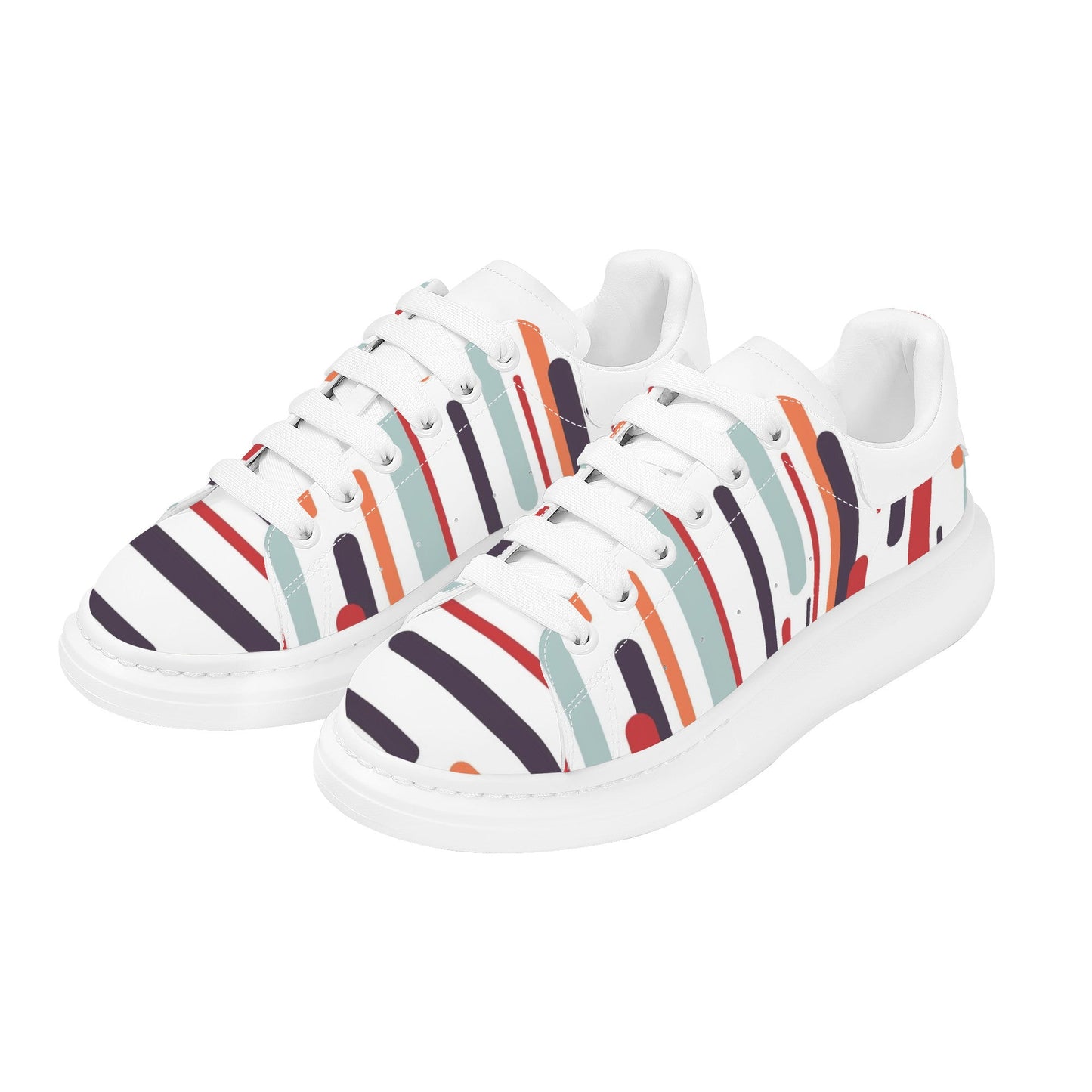 Designer Heighten Shoes Low Top - D69 X1 Colloid Colors