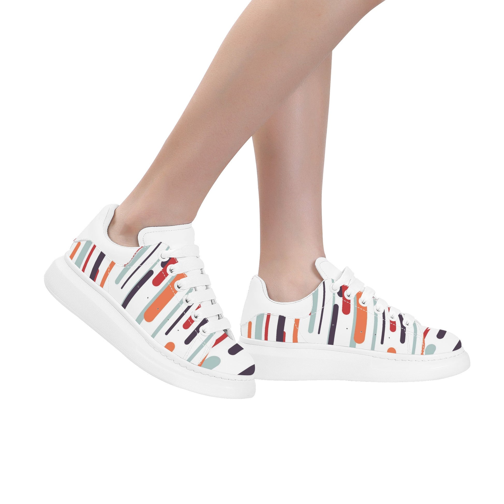 Designer Heighten Shoes Low Top - D69 X1 Colloid Colors