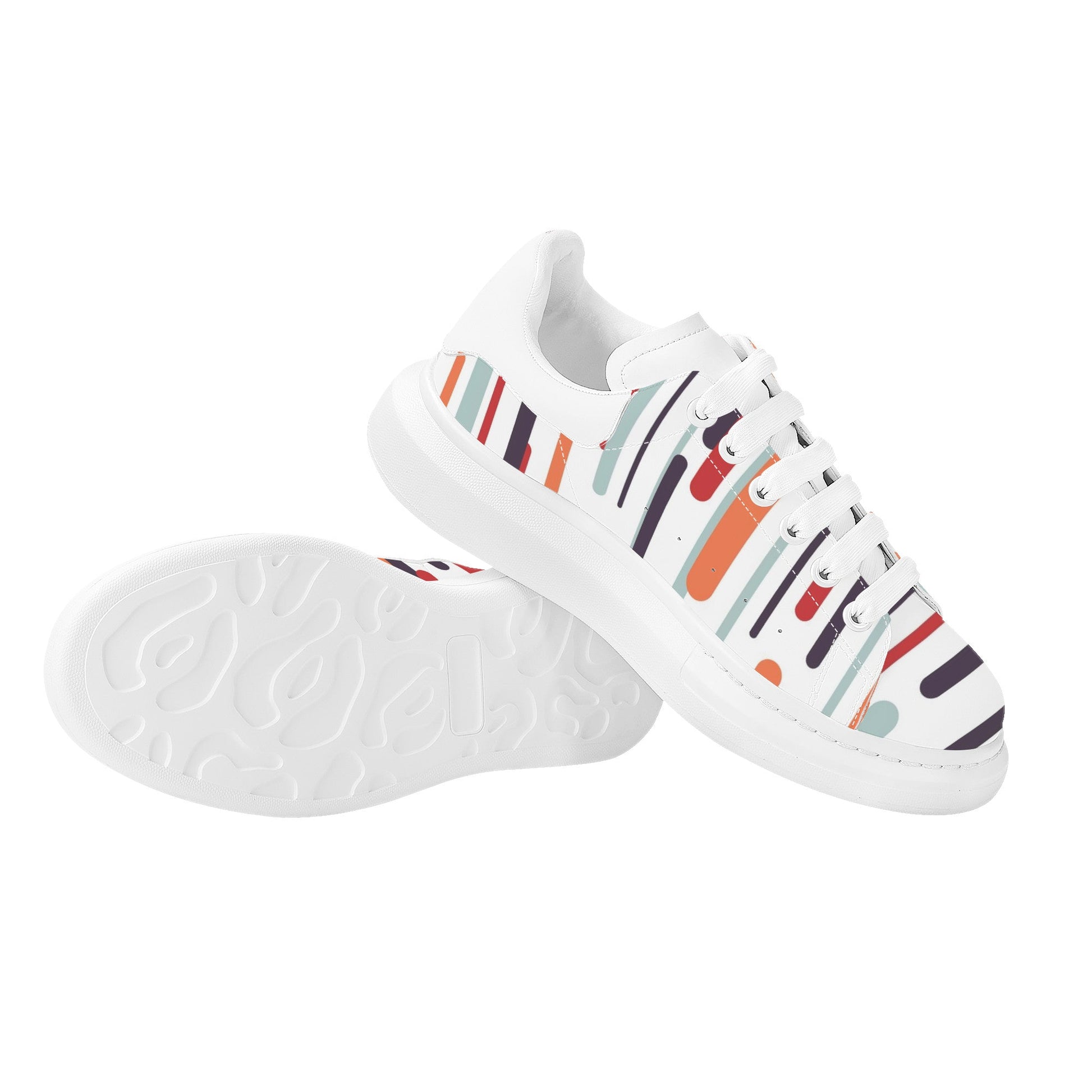 Designer Heighten Shoes Low Top - D69 X1 Colloid Colors