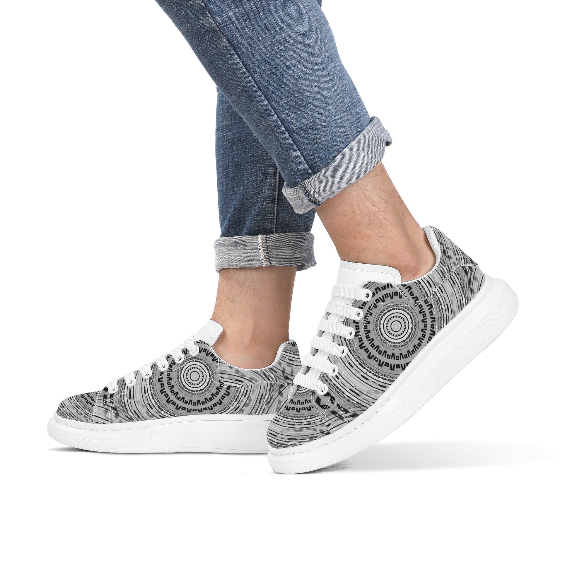 Designer Heighten Shoes Low Top - D69 X2 Colloid Colors