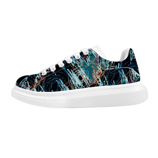 Designer Heighten Shoes Low Top - D69 X3 Colloid Colors