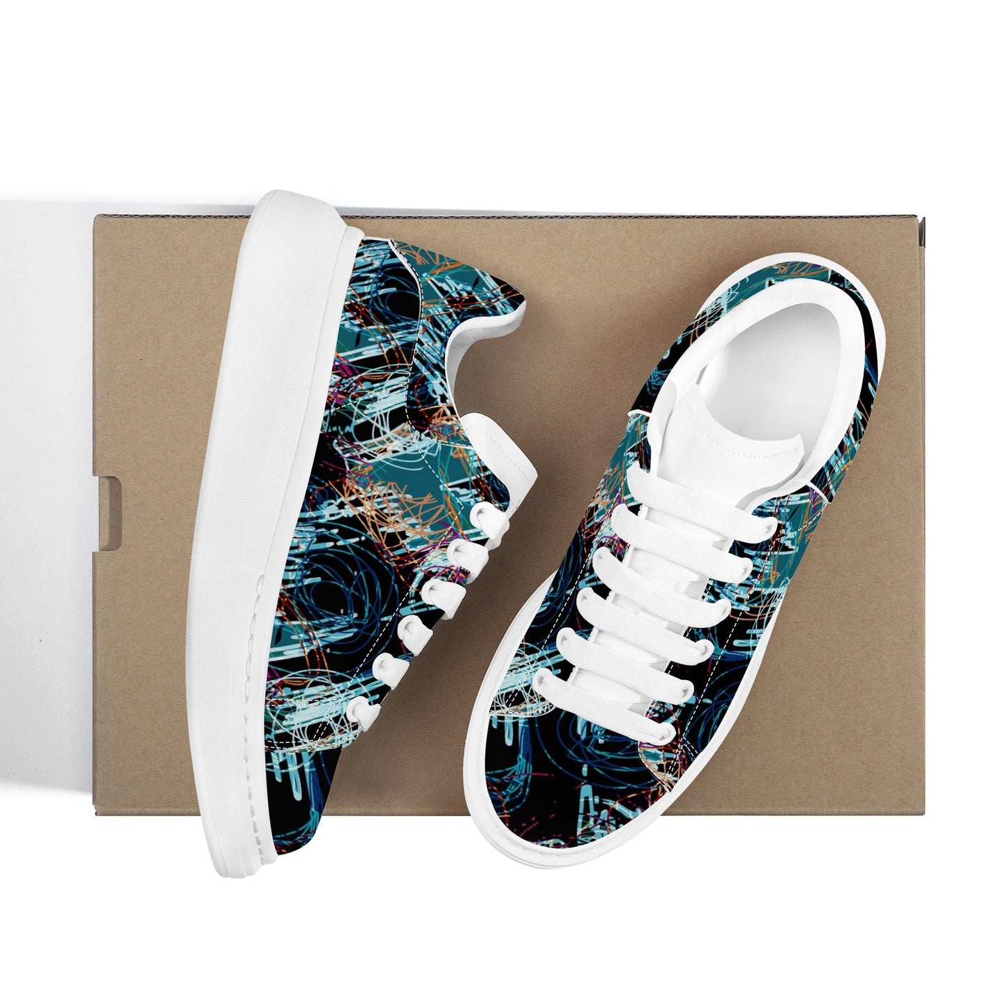 Designer Heighten Shoes Low Top - D69 X3 Colloid Colors