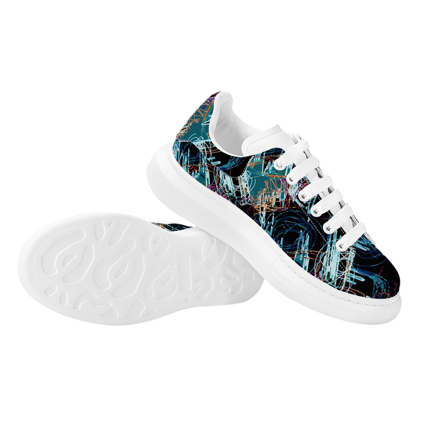 Designer Heighten Shoes Low Top - D69 X3 Colloid Colors