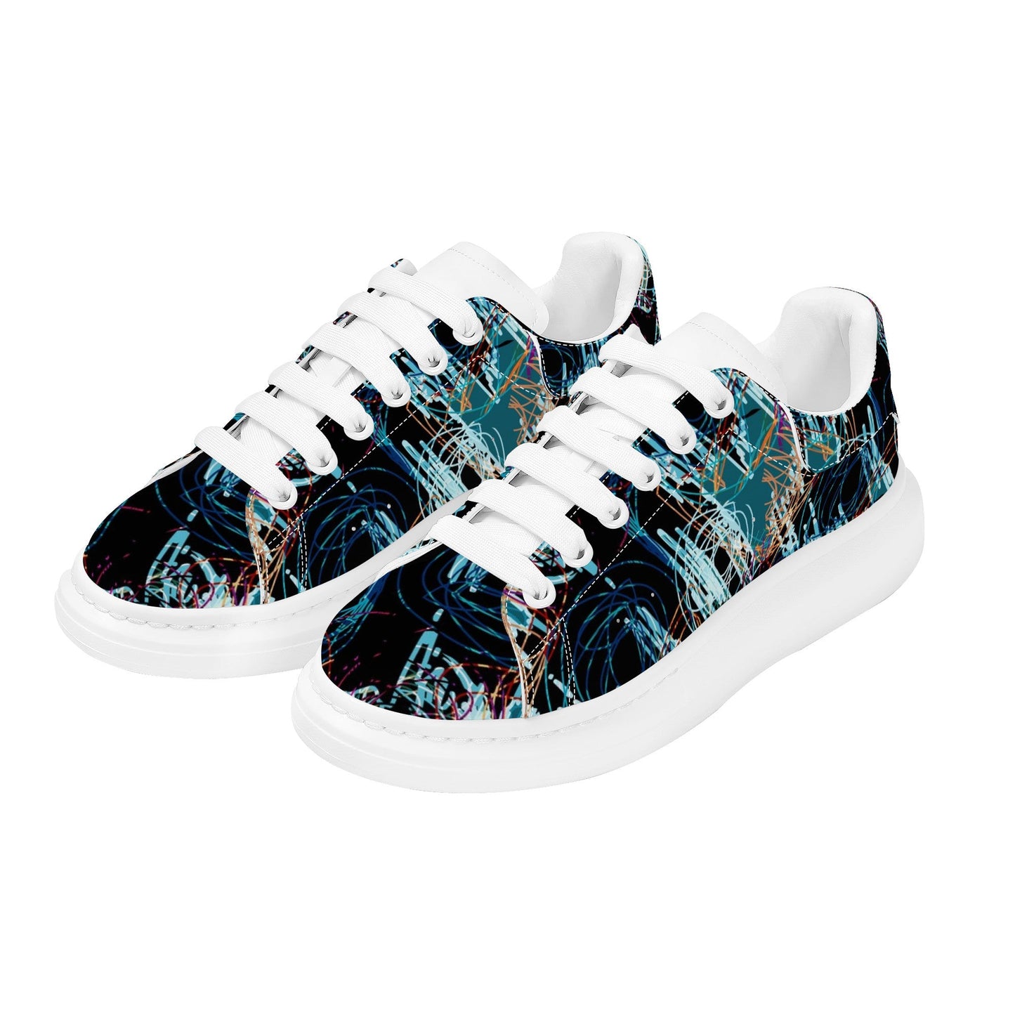 Designer Heighten Shoes Low Top - D69 X3 Colloid Colors