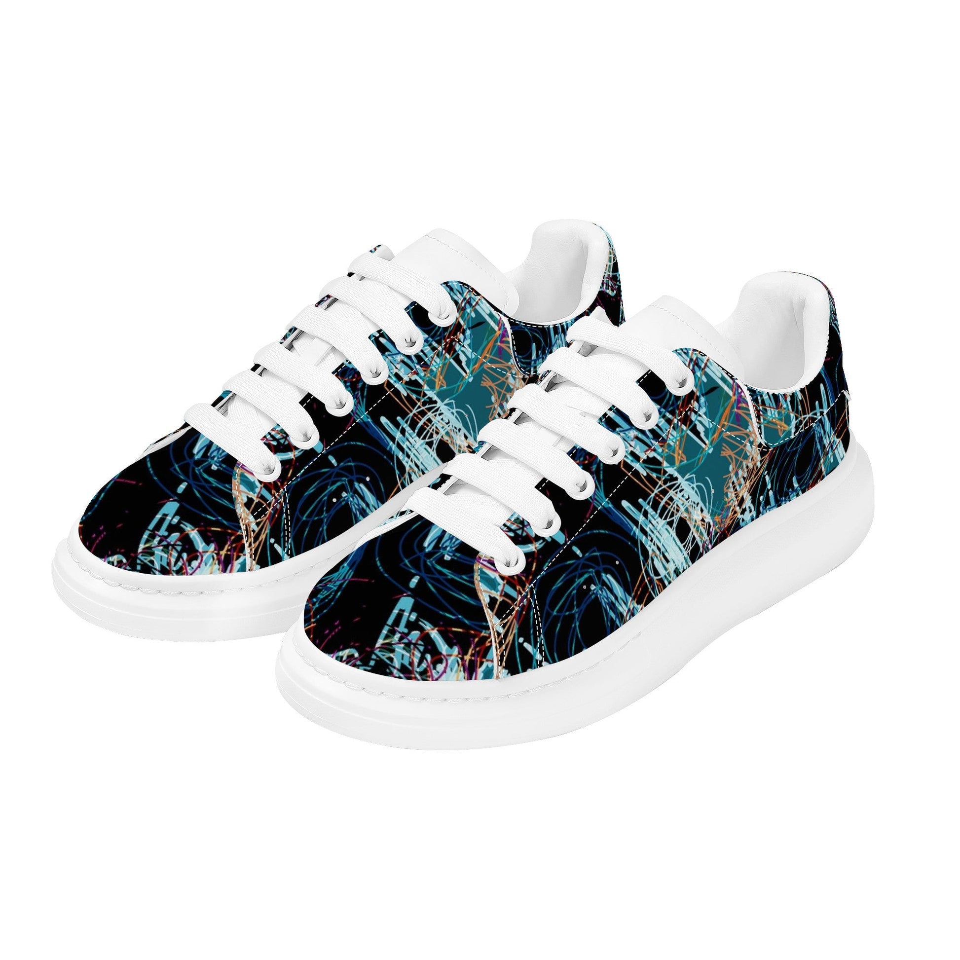 Designer Heighten Shoes Low Top - D69 X3 Colloid Colors