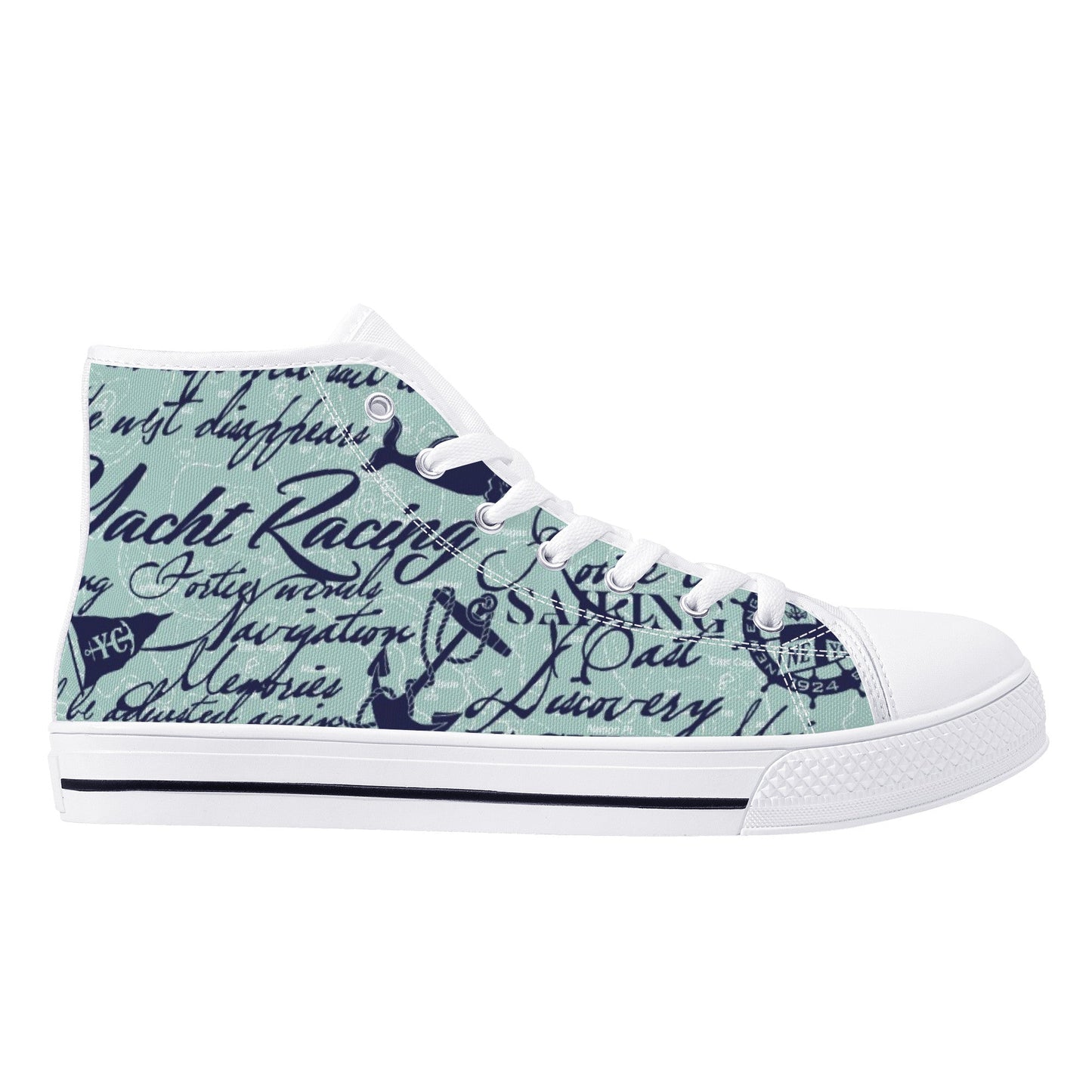 Designer High Top Canvas Shoes - D25 X1 Colloid Colors