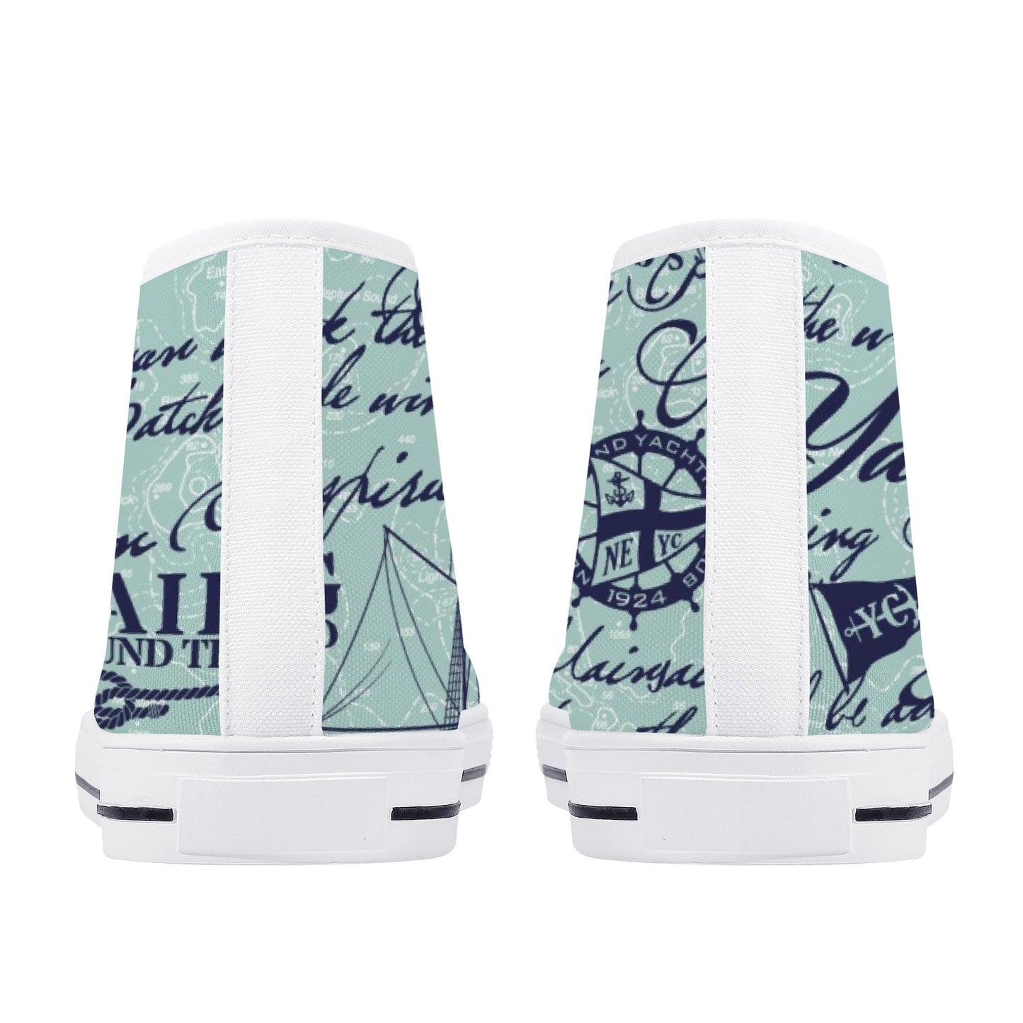 Designer High Top Canvas Shoes - D25 X1 Colloid Colors