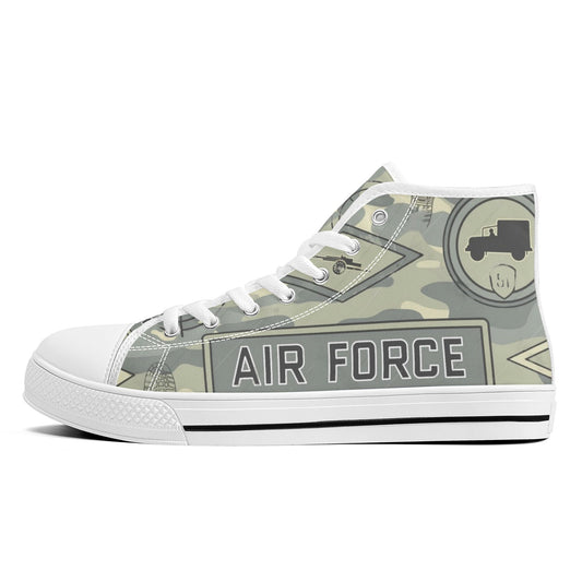 Designer High Top Canvas Shoes- FWS X1 Colloid Colors