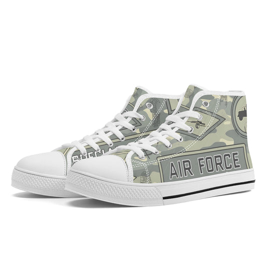 Designer High Top Canvas Shoes- FWS X1 Colloid Colors
