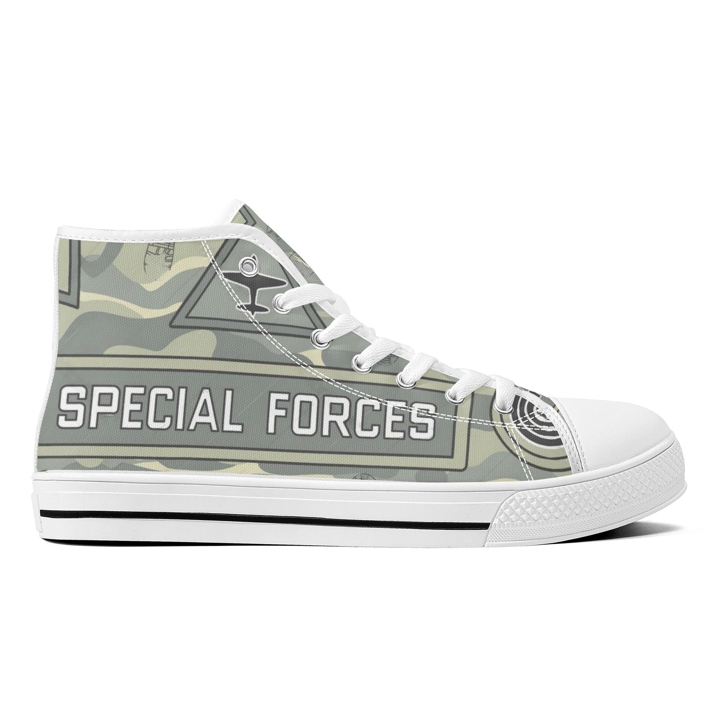 Designer High Top Canvas Shoes- FWS X1 Colloid Colors