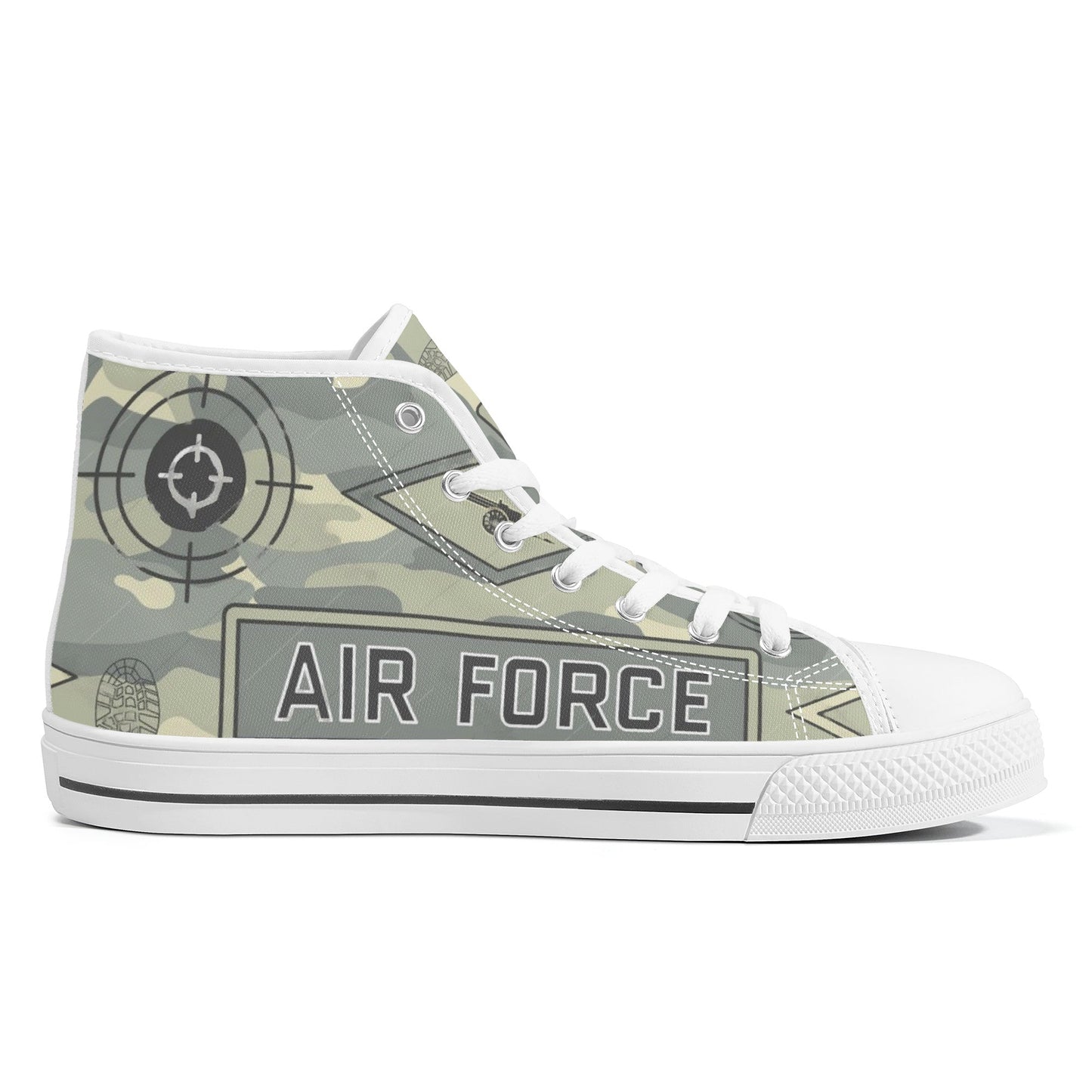 Designer High Top Canvas Shoes- FWS X1 Colloid Colors