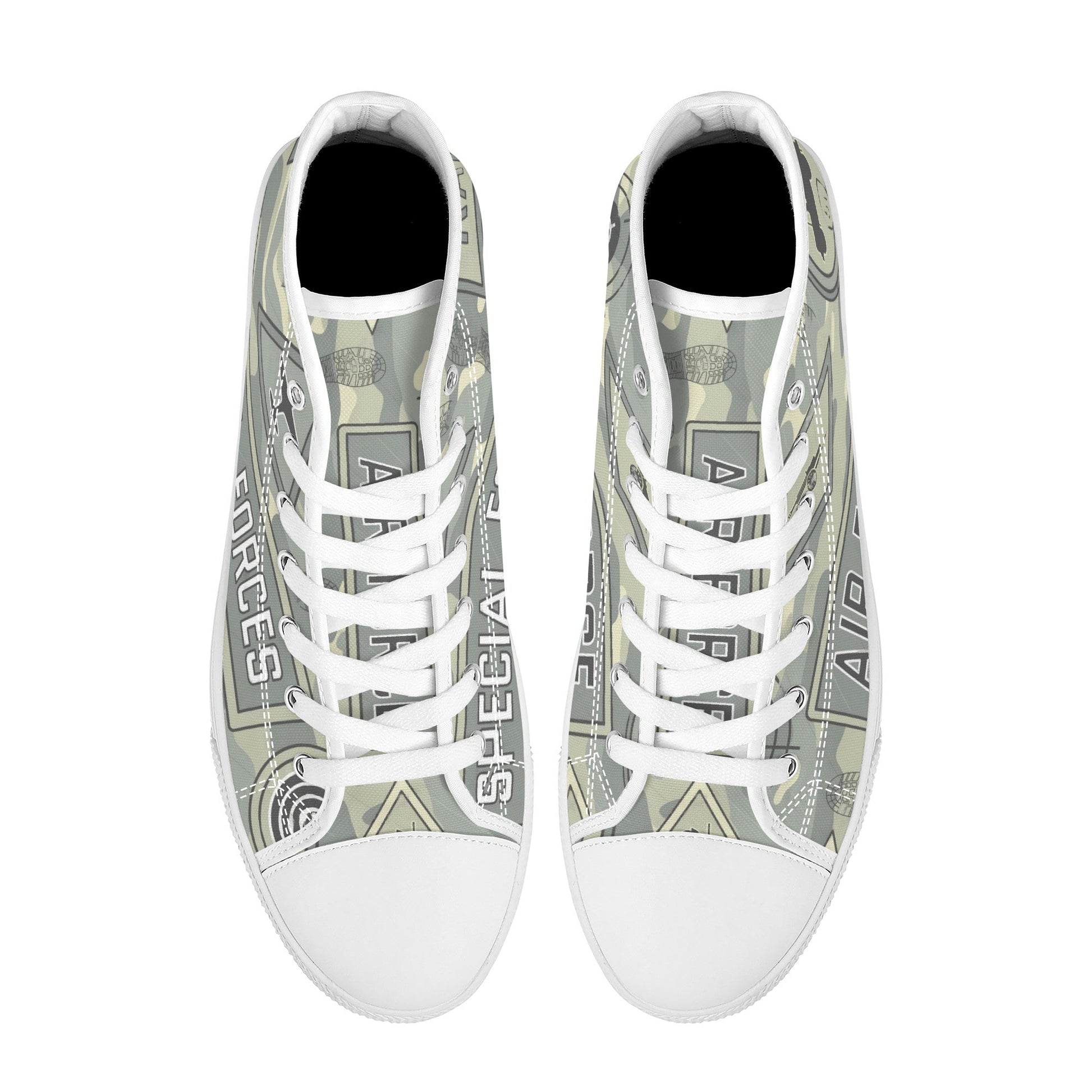 Designer High Top Canvas Shoes- FWS X1 Colloid Colors