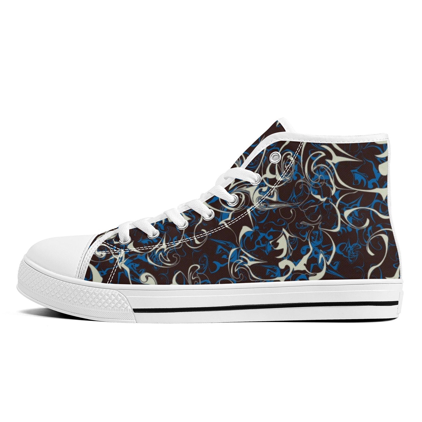 Designer High Top Canvas Shoes- FWS X2 Colloid Colors