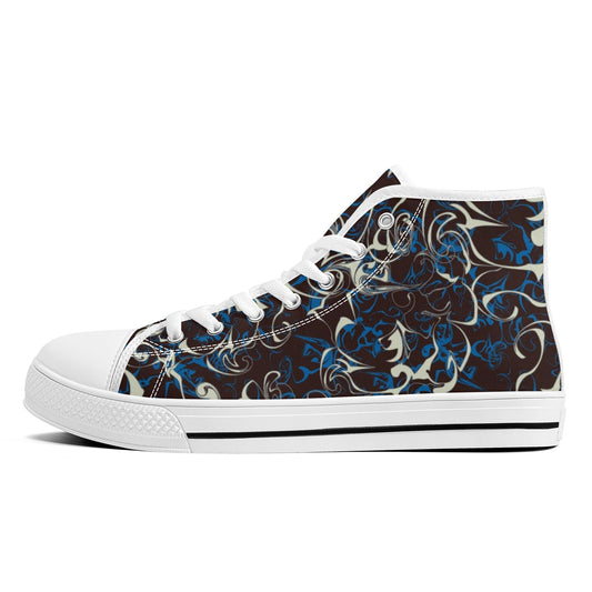 Designer High Top Canvas Shoes- FWS X2 Colloid Colors