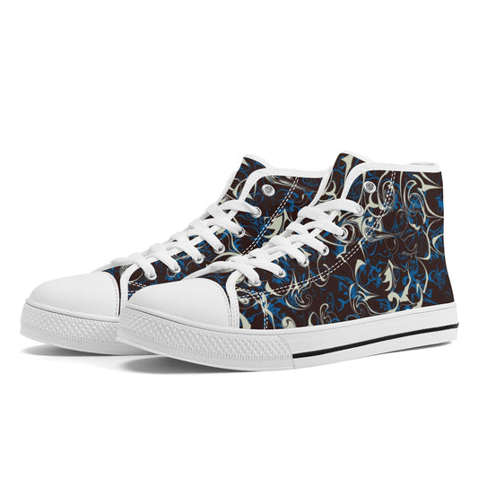 Designer High Top Canvas Shoes- FWS X2 Colloid Colors
