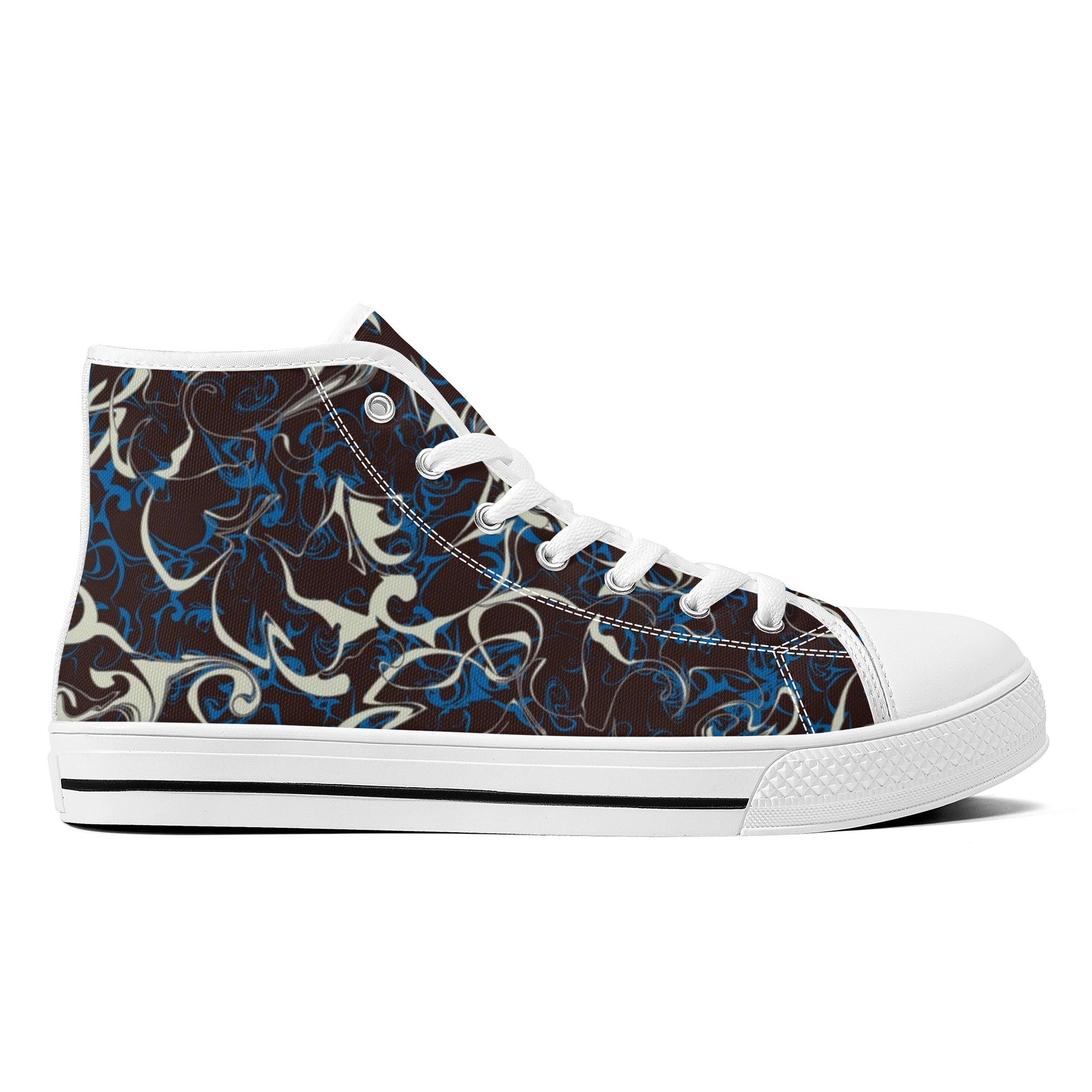 Designer High Top Canvas Shoes- FWS X2 Colloid Colors