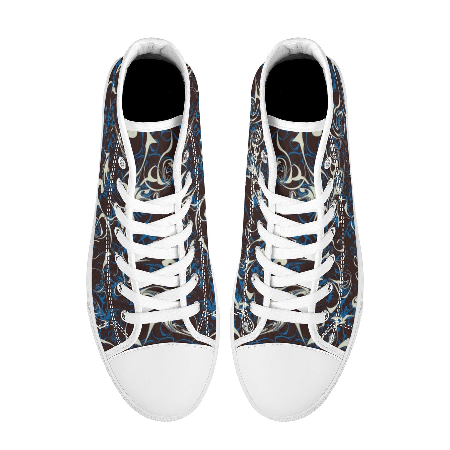 Designer High Top Canvas Shoes- FWS X2 Colloid Colors