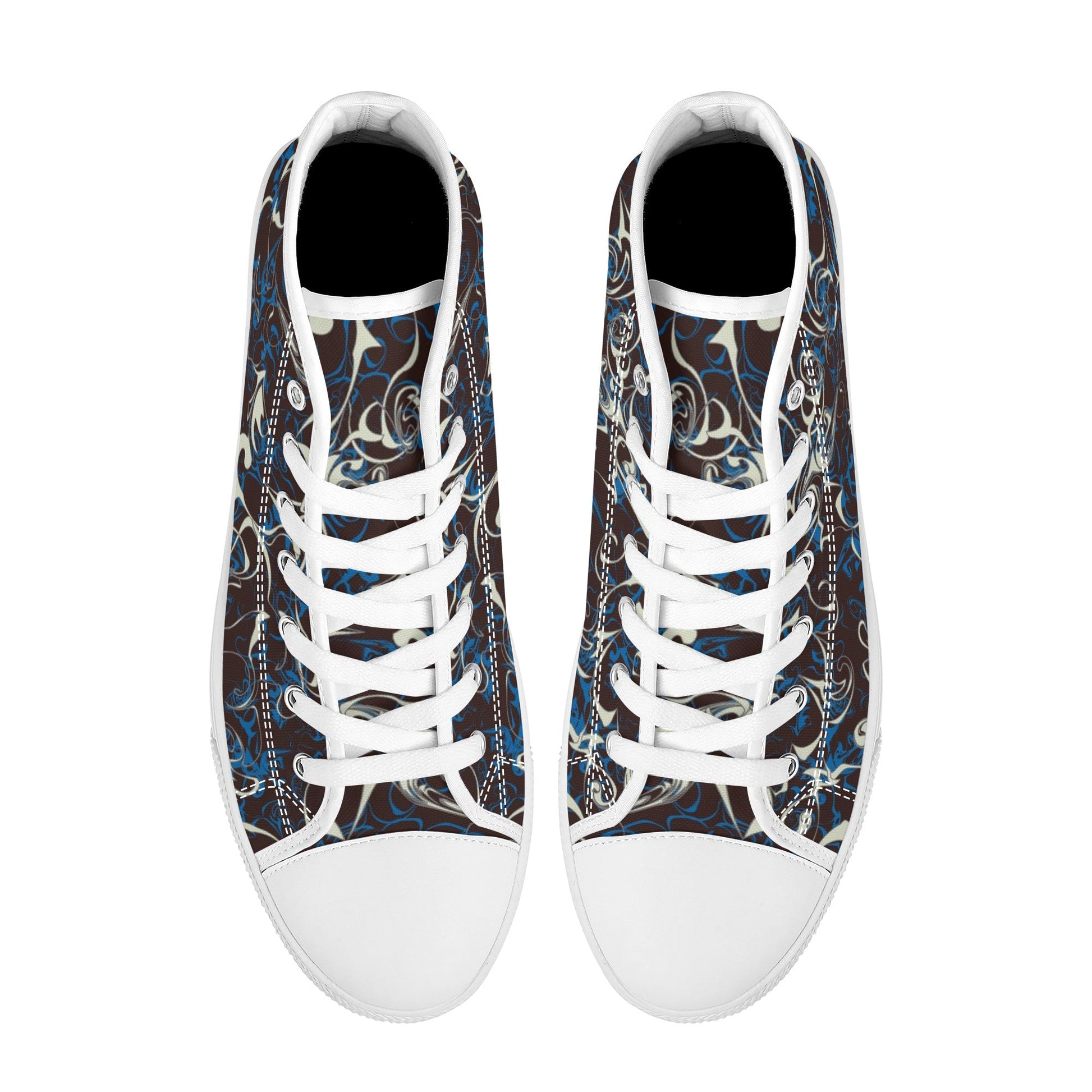 Designer High Top Canvas Shoes- FWS X2 Colloid Colors
