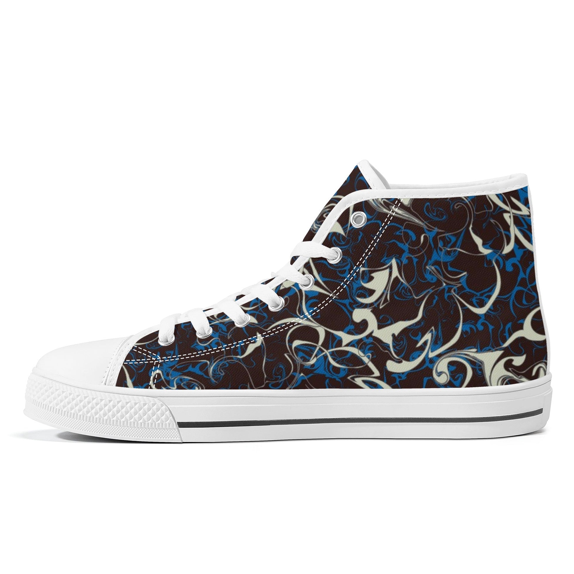 Designer High Top Canvas Shoes- FWS X2 Colloid Colors