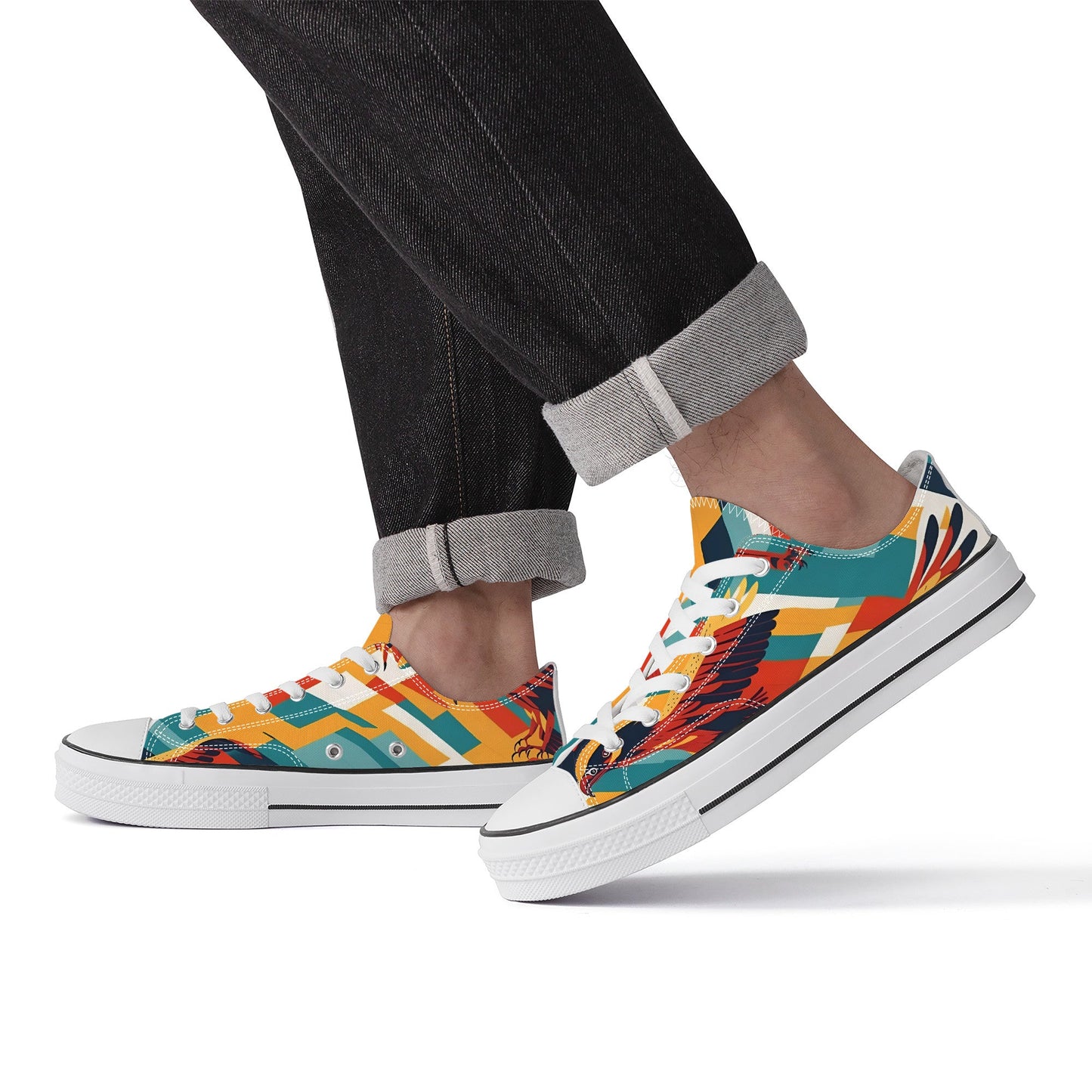 Designer Low Top Canvas Shoes -Classic X1 Colloid Colors