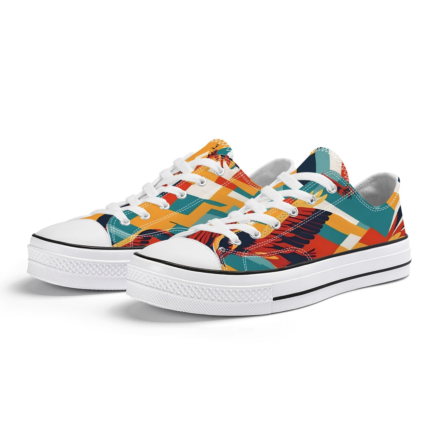 Designer Low Top Canvas Shoes -Classic X1 Colloid Colors