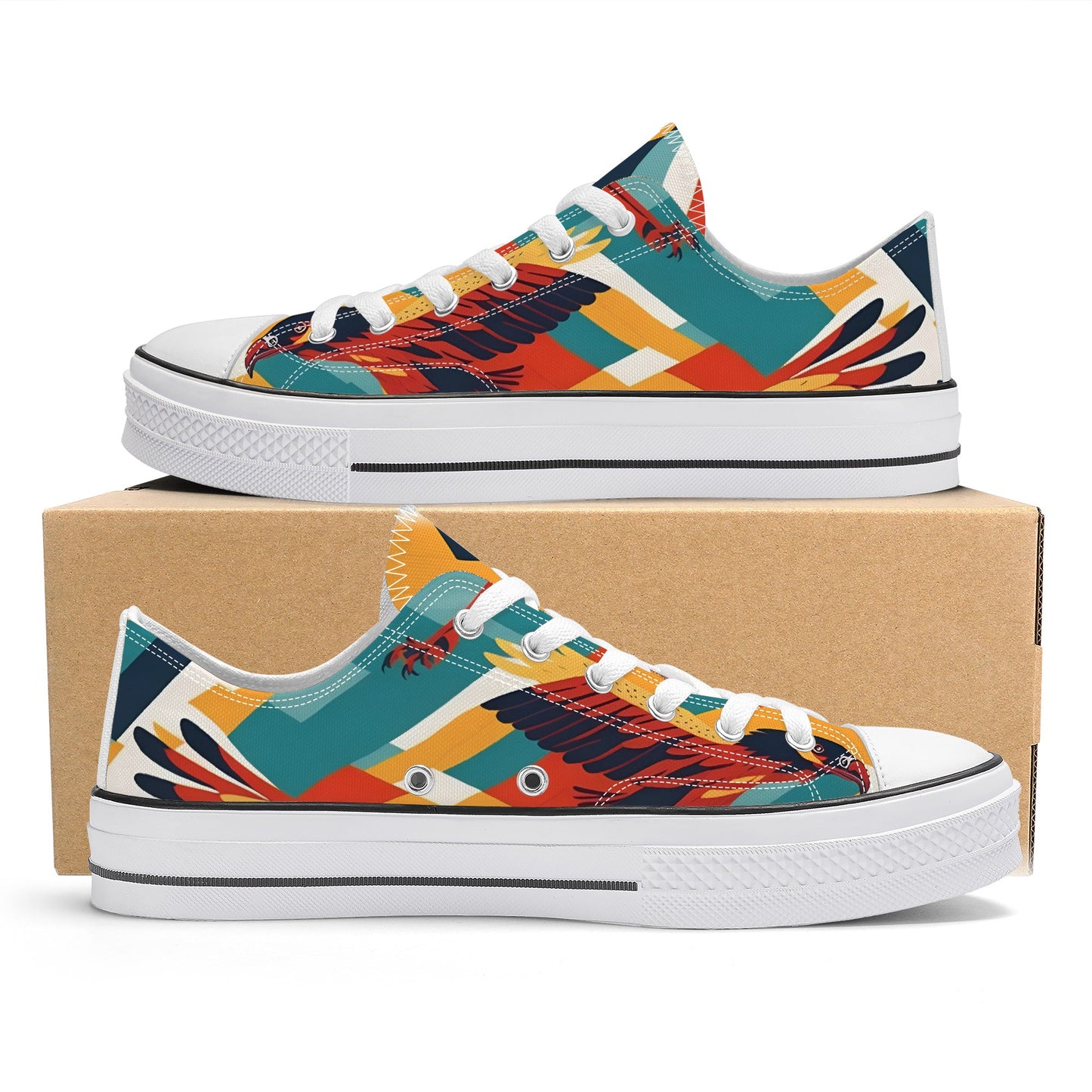 Designer Low Top Canvas Shoes -Classic X1 Colloid Colors