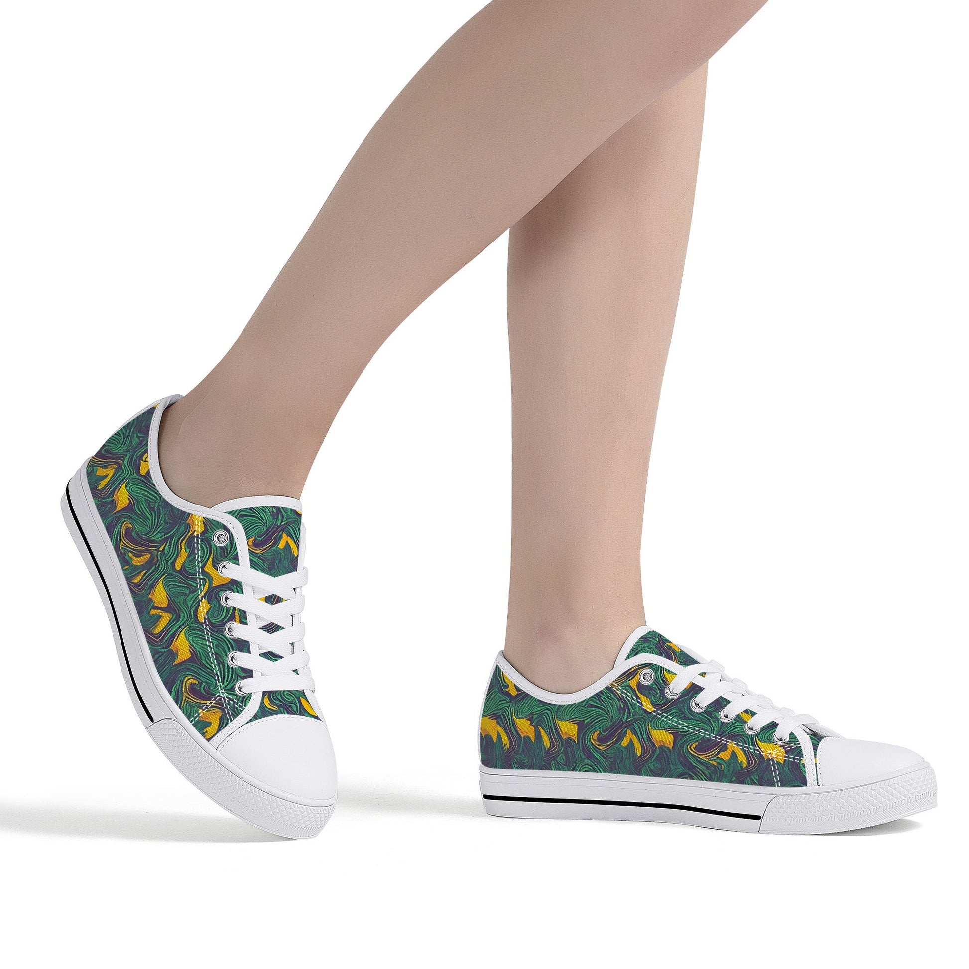 Designer Low Top Canvas Shoes - FXS X1 Colloid Colors