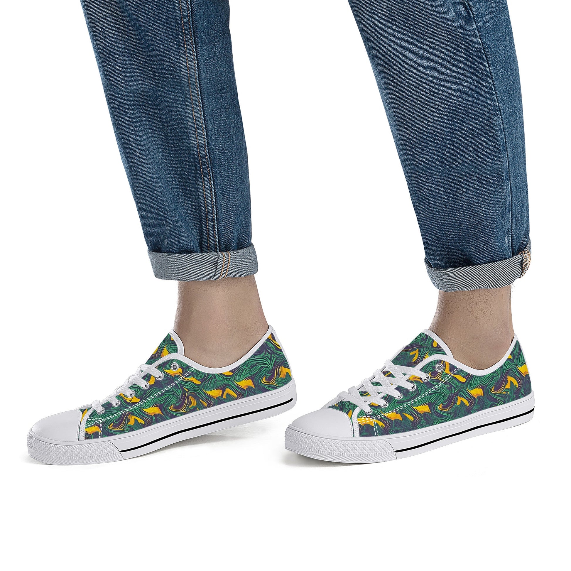 Designer Low Top Canvas Shoes - FXS X1 Colloid Colors