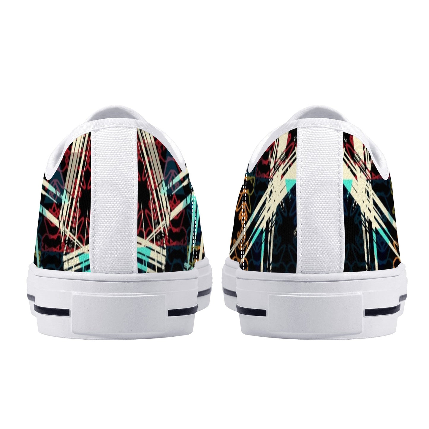 Designer Low Top Canvas Shoes - FXS X3 Colloid Colors