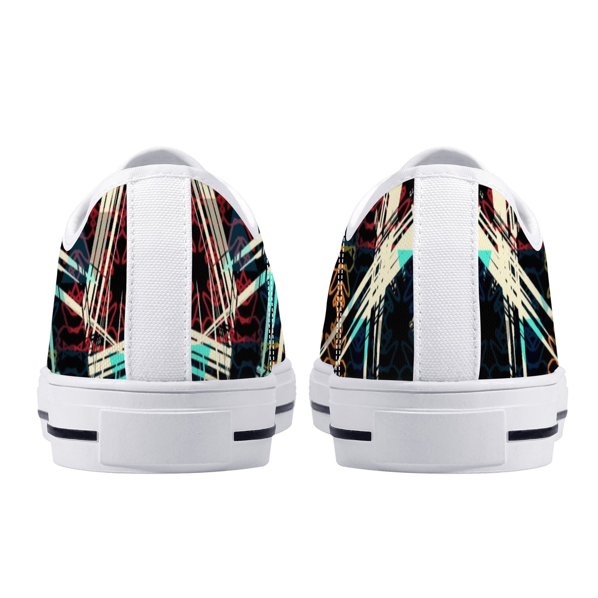 Designer Low Top Canvas Shoes - FXS X3 Colloid Colors