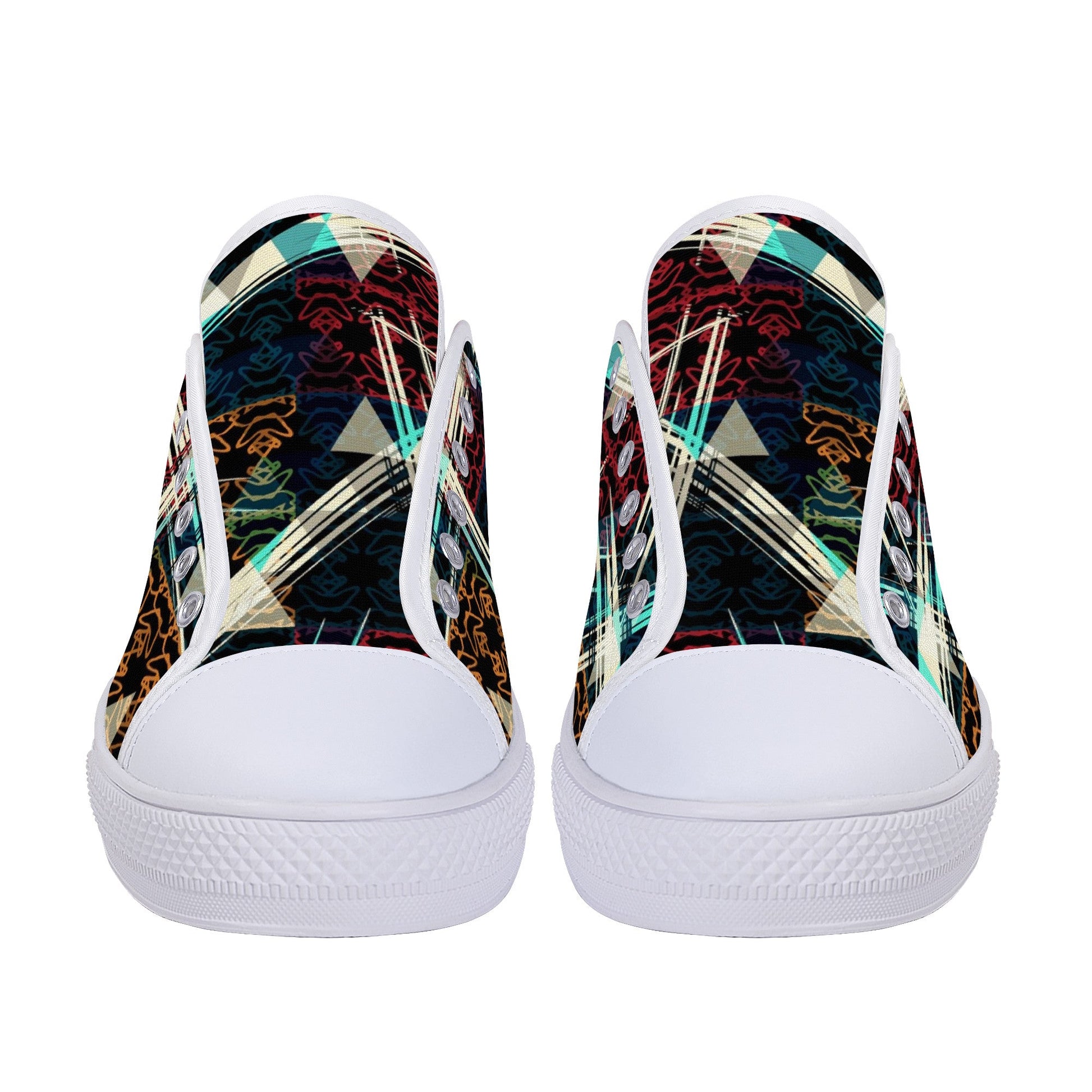 Designer Low Top Canvas Shoes - FXS X3 Colloid Colors