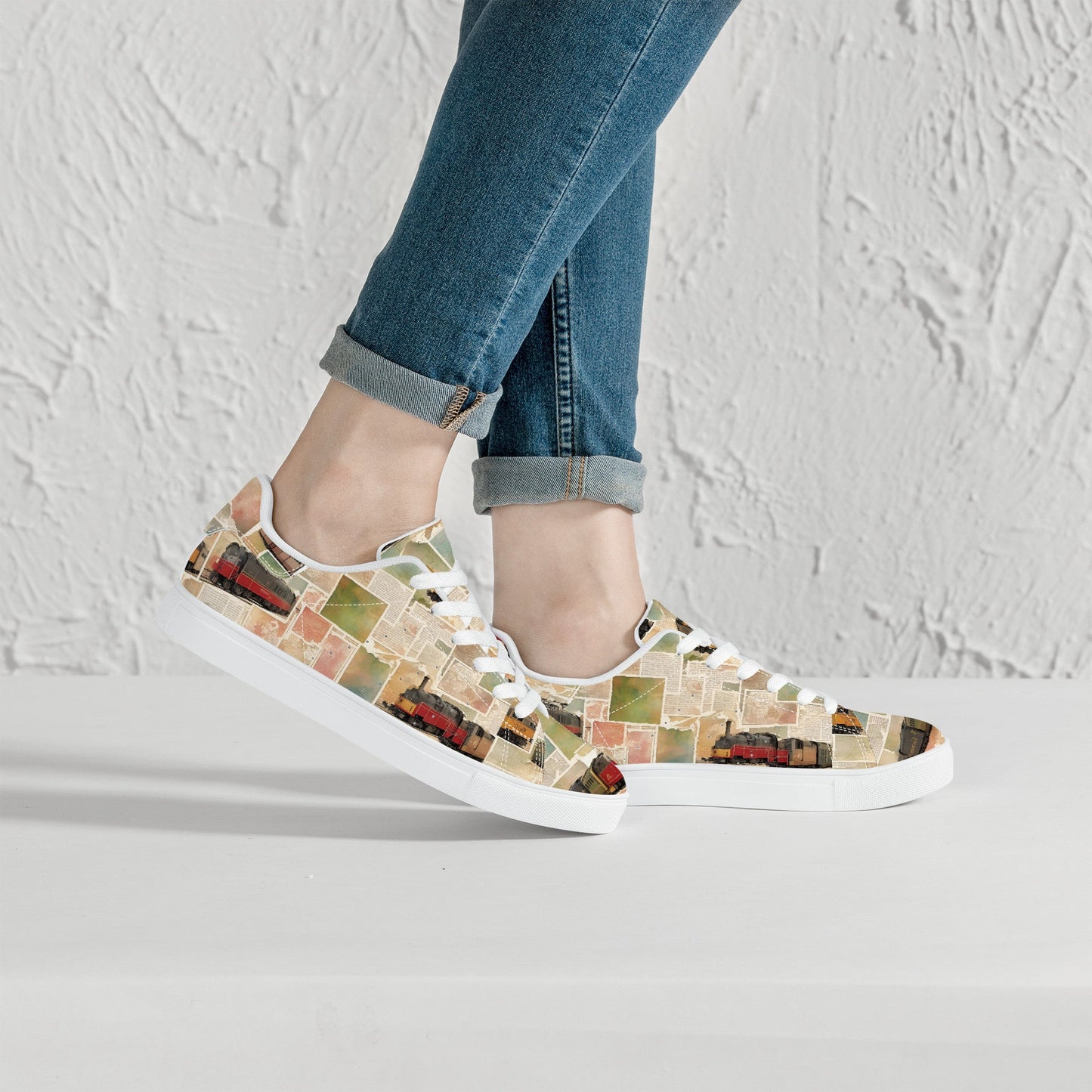 Designer Low Top Leather Shoes -D27 X1 Colloid Colors