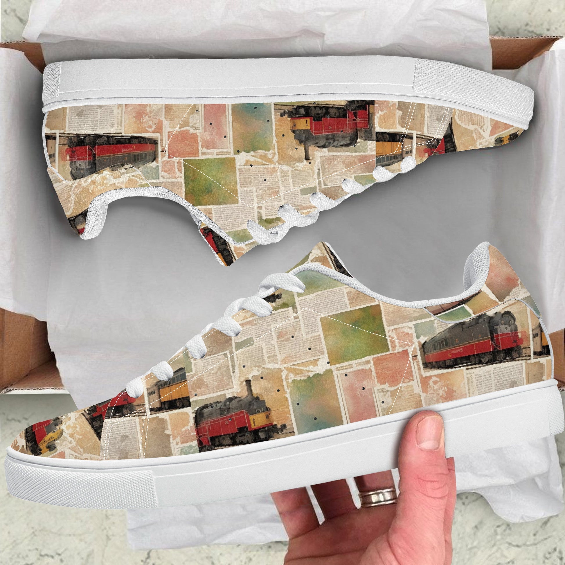 Designer Low Top Leather Shoes -D27 X1 Colloid Colors