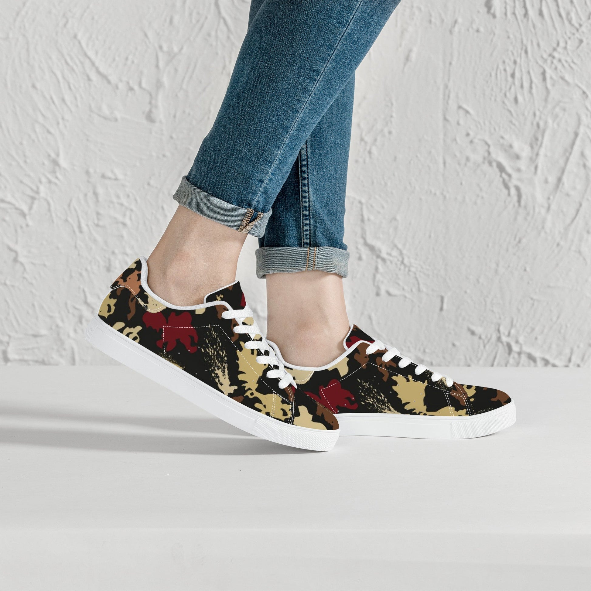 Designer Low Top Leather Shoes -D27 X2 Colloid Colors