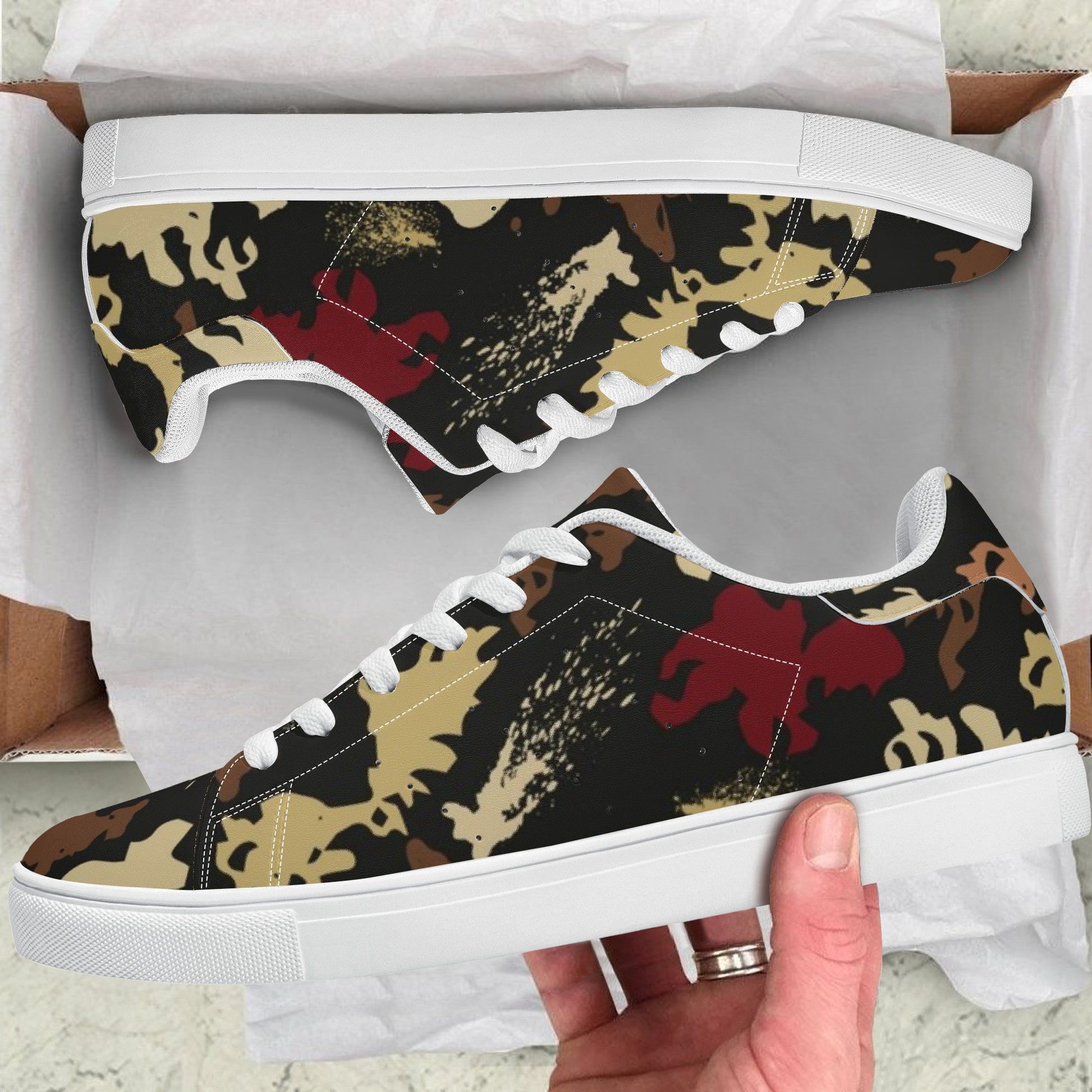 Designer Low Top Leather Shoes -D27 X2 Colloid Colors