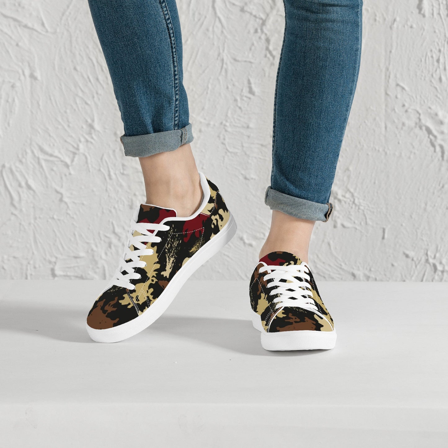 Designer Low Top Leather Shoes -D27 X2 Colloid Colors