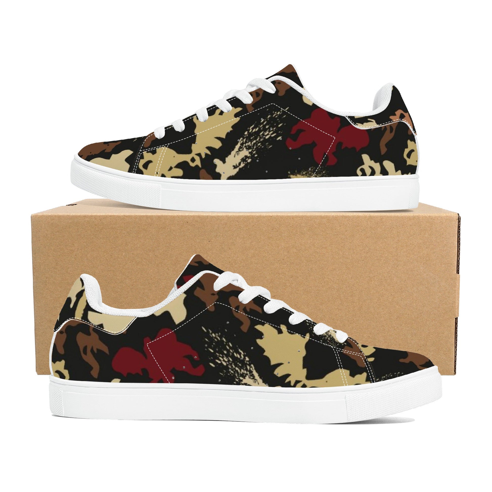 Designer Low Top Leather Shoes -D27 X2 Colloid Colors