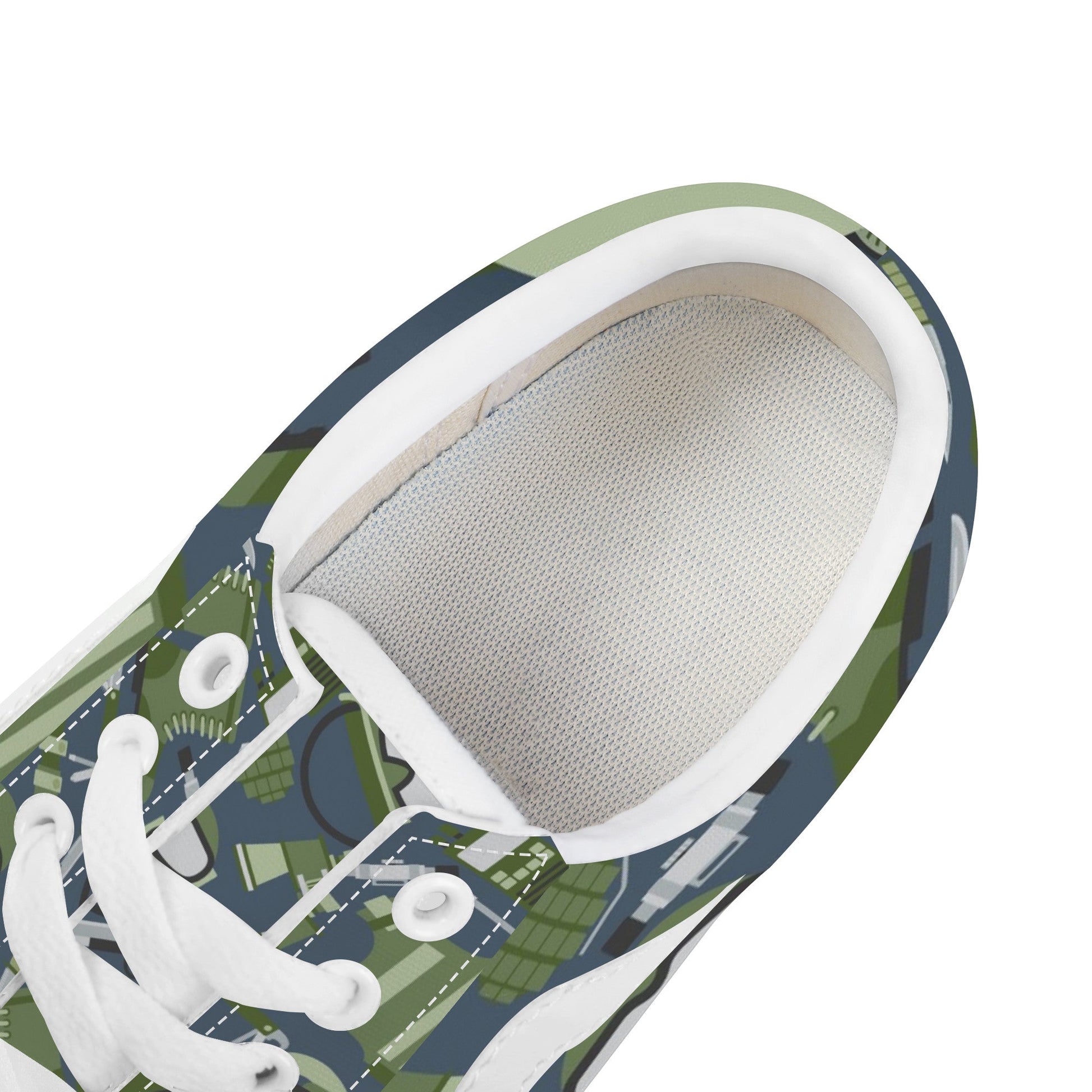 Designer Low Top Flat Sneakers -SF F21 X1 Colloid Colors