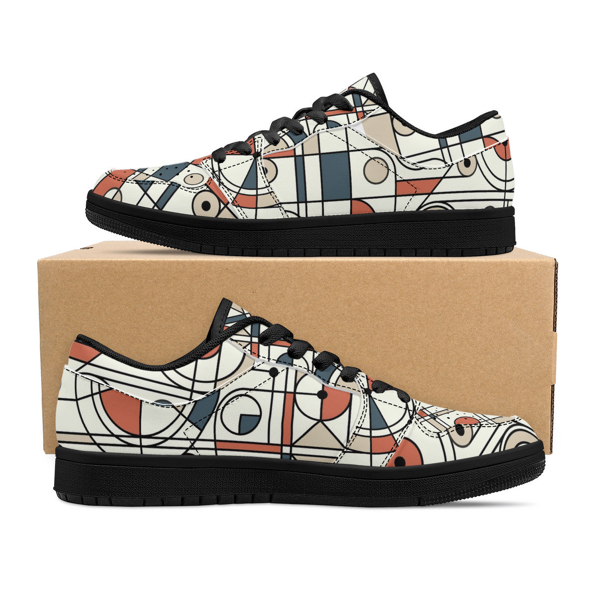 Designer Sneakers Low Top-D15 Black Sole X1 Colloid Colors