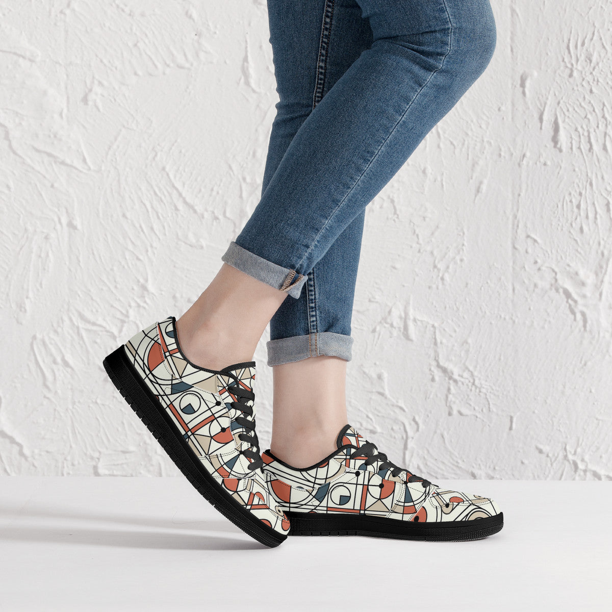 Designer Sneakers Low Top-D15 Black Sole X1 Colloid Colors