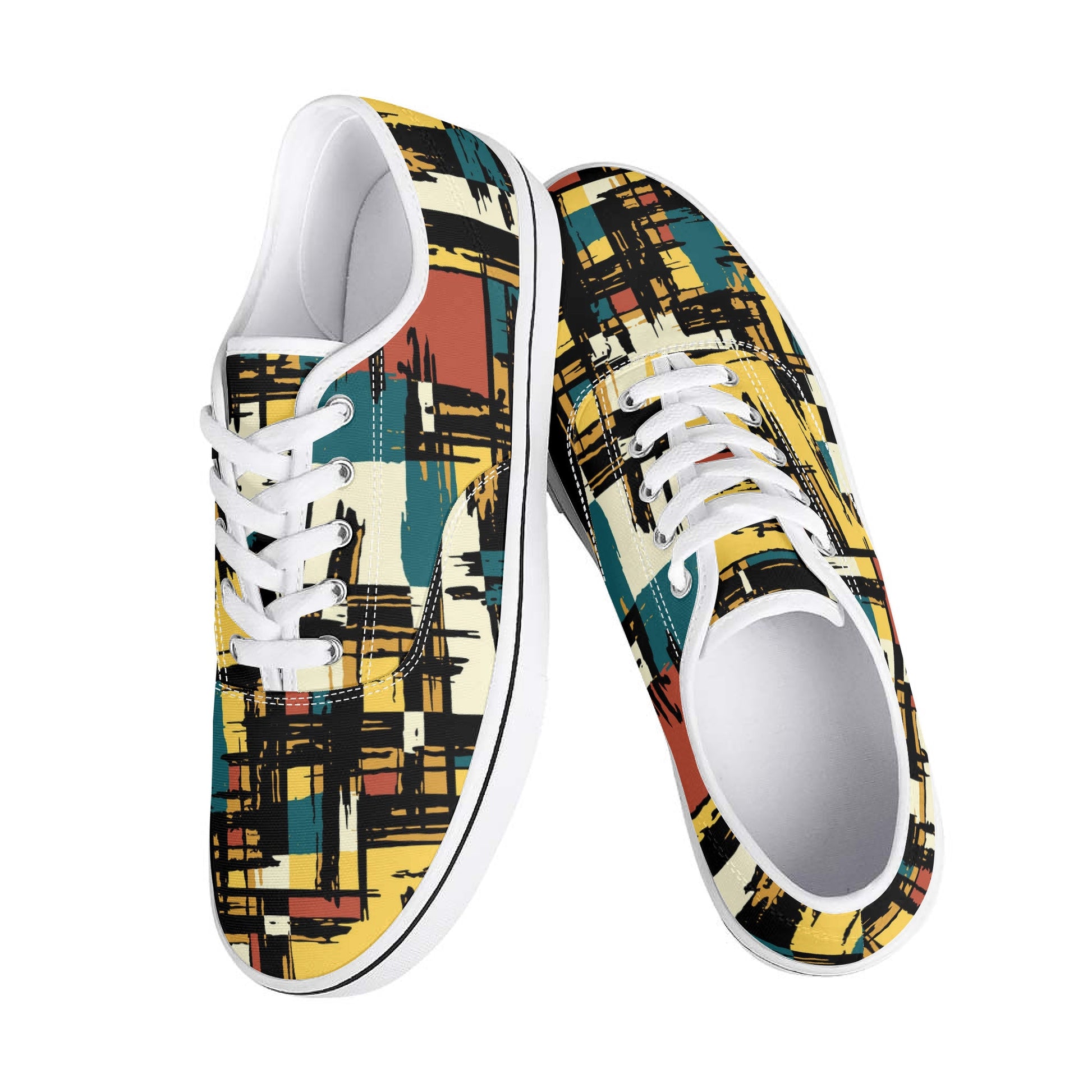 Designer Skate Shoes Canvas -D3S X1 Colloid Colors